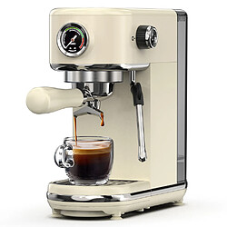 Machine à Espresso 20 Bar HIBREW H10B Beige