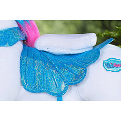 Ponycycle Cheval porteur licorne enfant - Bleu