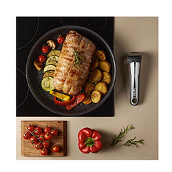Poêle aluminium 28cm - L3970603 - Ingenio Eco Resist - TEFAL pas cher