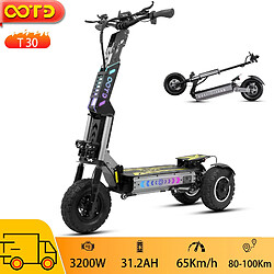 Trottinette électrique Pliable OOTD T30 1600Wx2 Moteur 31.2AH Portée Maximale 100Km