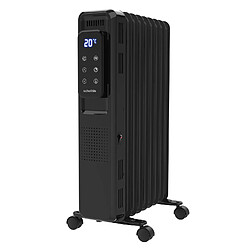 Radiateur bain d?huile 2000w noir - SCHD509N - SCHOLTES