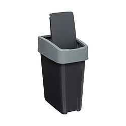 But Poubelle avec 2 ouvertures 10L RAPH Gris