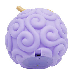 Teknofun Diffuseur Lumière LED One Piece Gum Gum 20cm avec 2 modes d'éclairage Violet