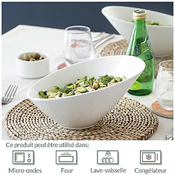 Acheter DOWAN Bols à salade inclinés de 769 ML de 2 paquets