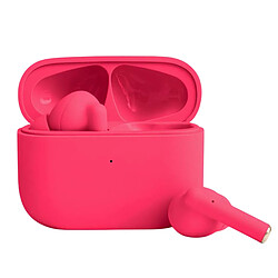 Forever Écouteurs TWS Intra-auriculaires Bluetooth 5.3 avec Réduction de Bruit Rouge