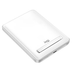 Jaym Powerbank 5000mAh MagSafe Induction 15W avec Port USB-C 20W et Fonction Stand Blanc