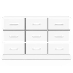 Avis Idmarket COMMODE 9 TIR UPPAH BLANC