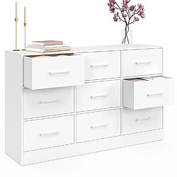 Acheter Idmarket COMMODE 9 TIR UPPAH BLANC