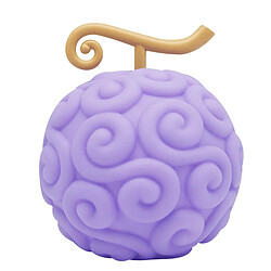 Teknofun Diffuseur Lumière LED One Piece Gum Gum 20cm avec 2 modes d'éclairage Violet