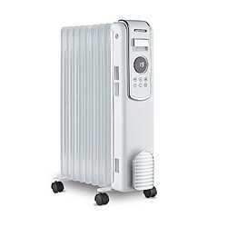 Radiateur bain d'huile 2000w blanc - SCHV909B - SCHOLTES
