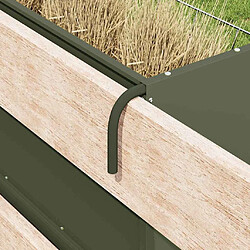 Acheter vidaXL Distributeur de Foin Vert olive 71 x 33 x 70 cm