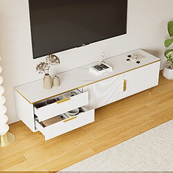 Avis Blossom paris Meuble TV moderne - Blanc