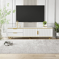 Blossom paris Meuble TV moderne - Blanc pas cher
