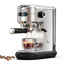 Machine à Expresso/Cappuccino Semi-Automatique 19 Bars HIBREW H11 Argent
