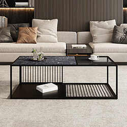 Blossom paris Table basse acier - Noir