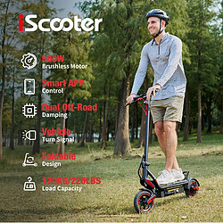Avis Trottinette électrique Pliable iScooter W8 Moteur 500W 10.4AH Max Autonomie 40Km Noir