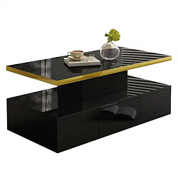 Blossom paris Table basse ronde - Noir