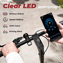 Avis Trottinette électrique Pliable iScooter W5 Moteur 350W 7.8AH Max Autonomie 30Km Noir