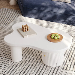 Blossom paris Table basse ronde - Blanc