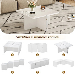 Blossom paris Table basse ronde - Blanc