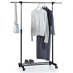 Pegane Portant à vêtements - Noir