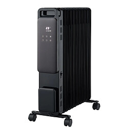 Radiateur bain d'huile 2500w noir - CL.RADBH2500E - CONFORT LINE