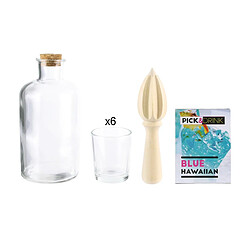 Paris Prix Coffret Cocktail 9 Pièces Rhumerie 16cm Transparent