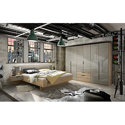 Pegane Chambre complète adulte - Chêne