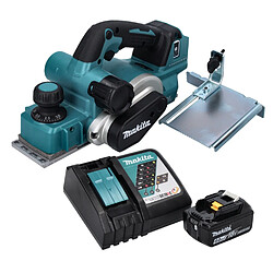 Makita DKP181RG1 Rabot sans fil 82mm 18V Brushless + 1x Batterie 6,0 Ah + Chargeur
