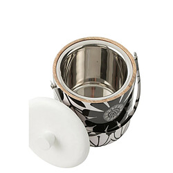 Paris Prix Seau à Glace en Bois Tod 40cm Noir & Blanc