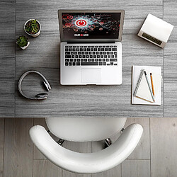 Duronic TT140 GY Plateau pour Bureau Assis Debout de 140 x 60 x 2 cm | Compatible avec la plupart des Structures Assis Debout | Idéal pour Poste de travail à domicile ou bureau