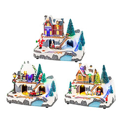 Décorations de Noël Lumineo 20,8 X 16,3 X 13,9 cm (3 Unités)