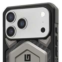 UAG Coque pour iPhone 17 Pro Max Compatible MagSafe Série Monarch Pro Gris