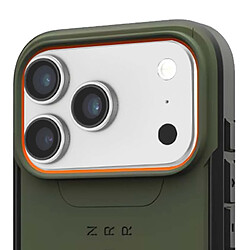 UAG Coque pour iPhone 17 Pro Compatible MagSafe Motif Hexagonal Série Civilian Vert olive
