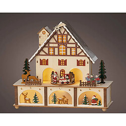 Décorations de Noël Lumineo Bois 27 x 24,3 x 10 cm