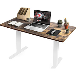 Duronic TT120 AO Plateau pour Bureau Assis Debout de 120 x 60 x 2 cm | Compatible avec la plupart des Structures Assis Debout | Idéal pour Poste de travail à domicile ou bureau