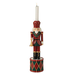 Paris Prix Bougeoir de Noël Casse-Noisette 32cm Rouge