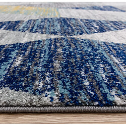 Novatrend Clony - 160x230 cm - Bleu pas cher