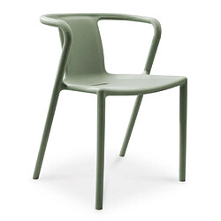Paris prix Fauteuil de jardin empilable - Vert olive