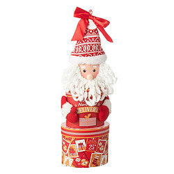 Paris Prix Boîte Cadeau Père Noël Delivery 47cm Rouge