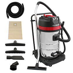 Monstershop MAXBLAST Lot de Aspirateur Industriel de 80 L, Tuyau de 5 m & Accessoires