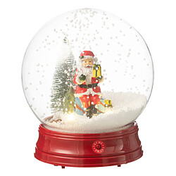 Paris Prix Boule à Neige à LED Père Noël 23cm Multicolore