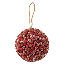 Paris Prix Boule de Noël Déco Baies 17cm Rouge
