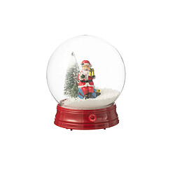Paris Prix Boule à Neige à LED Père Noël 23cm Multicolore