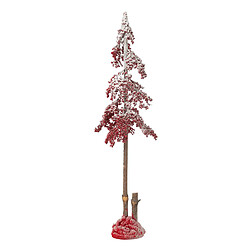 Paris Prix Arbre de Noël Déco Grosses Baies 135cm Rouge