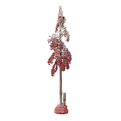 Paris Prix Arbre de Noël Déco Grosses Baies 108cm Rouge
