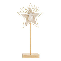 Paris Prix Décoration de Noël à LED Renne Étoilé 50cm Or