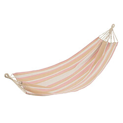 Paris prix Hamac en tissu rayé - Beige