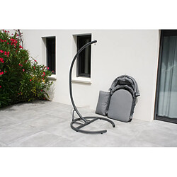 Acheter Paris prix Balancelle de jardin - Gris anthracite