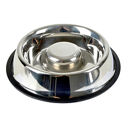 Paris Prix Gamelle Anti-Glouton Chien & Chat Inox 25cm Argent